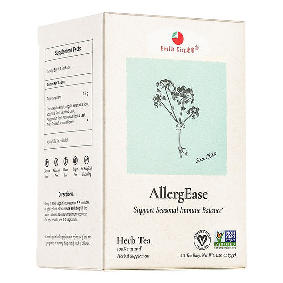 Image of 1 box of Allergease Herb Tea by Health King