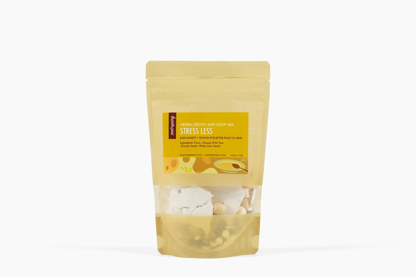 Bag of Chinese Herbal Soup and Broth Mix by root + spring.
