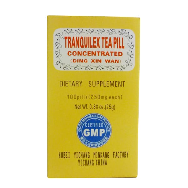 Box of 100 pills, 250 milligrams each, of dietary supplement, concentrated. Certified GMP.