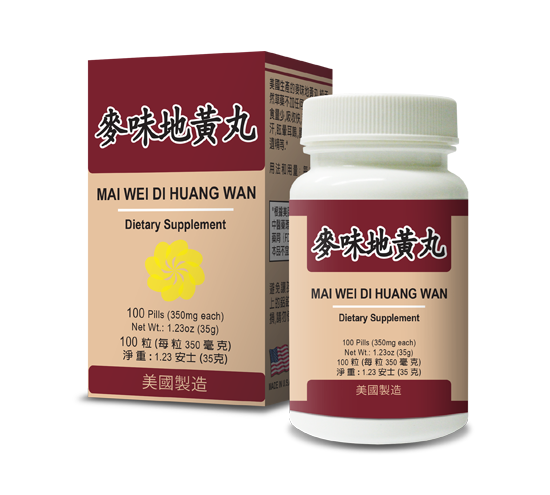 Bottle of 100 pills, 350 milligrams each, english and chinese text.