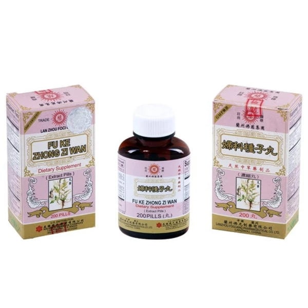Bottle of 200 herbal supplement extract pills. Text is written in english and chinese.