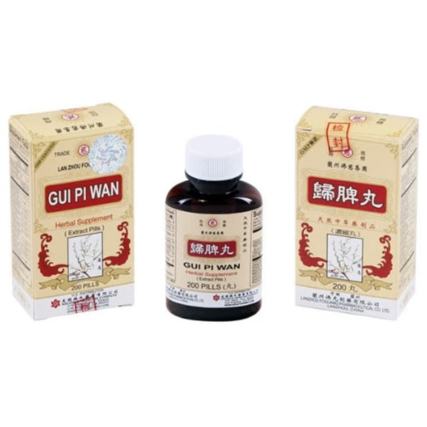 Bottle of 200 herbal supplement extract pills. Text is written in english and chinese.
