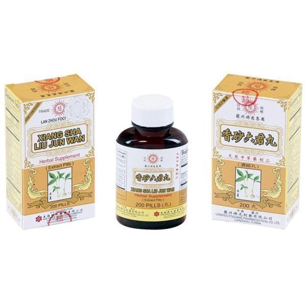 Bottle of 200 herbal supplement extract pills. Text is written in english and chinese.