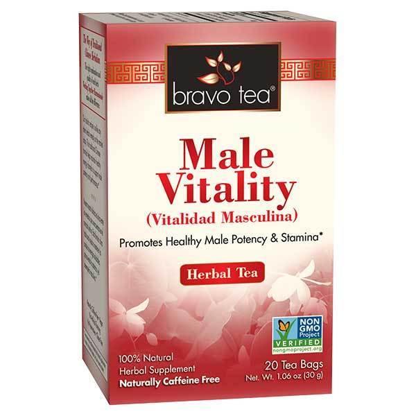 Box of 20 tea bags, 100% natural herbal supplement, naturally caffeine free, non GMO project verified. Net weight 1.06 ounces, or 30 grams.
