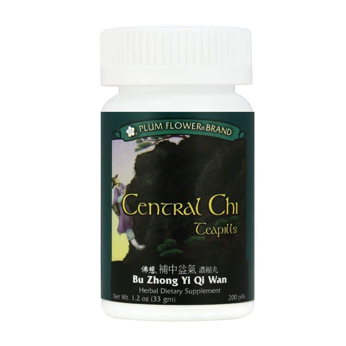 Bottle of 200 pills of herbal dietary supplement, net weight 1.2 ounces, or 33 grams. English and chinese text.