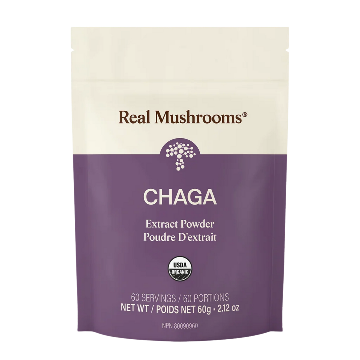 image of Chaga Mushroom Powder by Real Mushrooms
