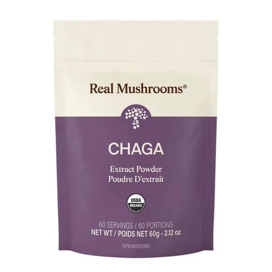 image of Chaga Mushroom Powder by Real Mushrooms