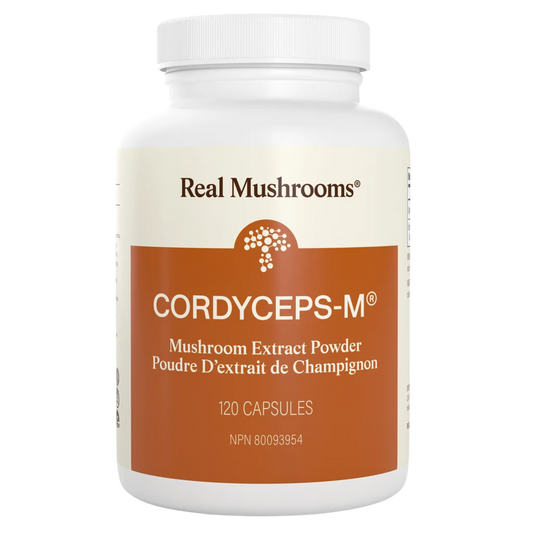 image of Cordyceps (Militaris) Mushroom Capsules by Real Mushrooms