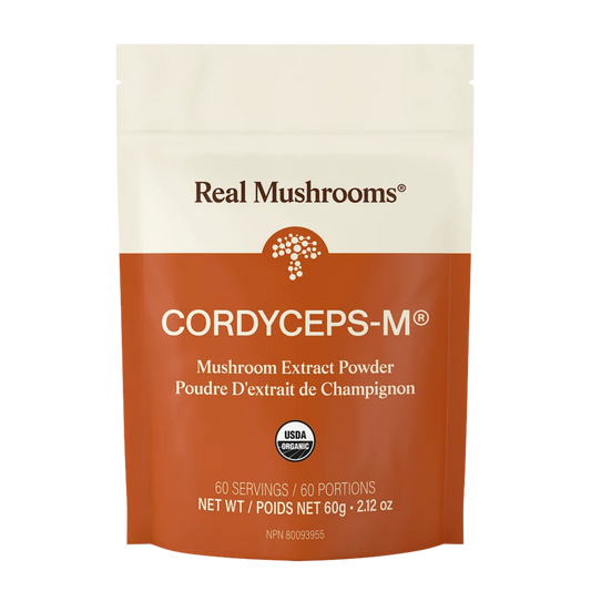 image of Cordyceps (Militaris) Mushroom Powder by Real Mushrooms
