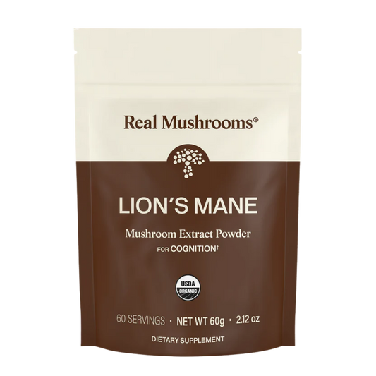 image of Lion's Mane Mushroom Powder - by Real Mushrooms