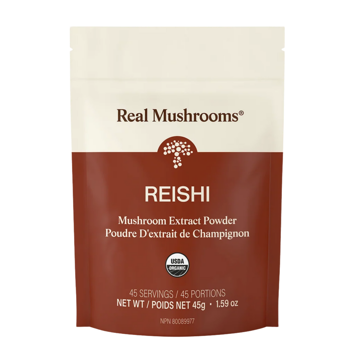 image of Reishi 415 Mushroom Powder - by Real Mushrooms