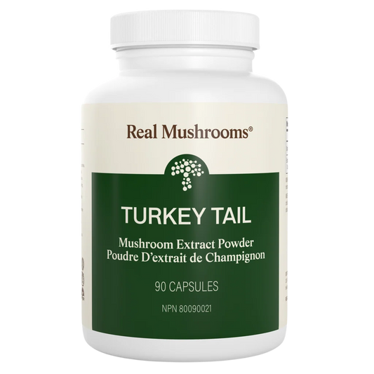 image of Turkey Tail Mushroom Capsules by Real Mushrooms