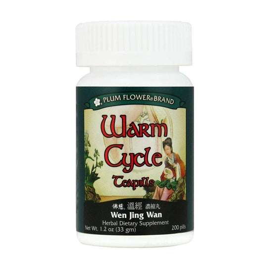 Bottle of 200 pills of herbal dietary supplement, net weight 1.2 ounces, or 33 grams. Text is written in english and chinese.